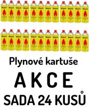 Plynová kartuš akce, sleva