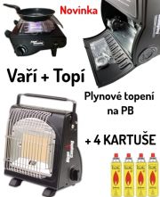 Topení do bivaku