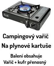 Plynový vařič na kartuše