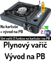 Plynový vařič na pb