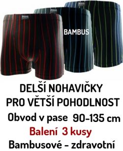 Bambusové boxerky pánské