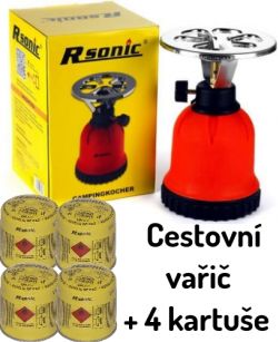 Cestovní vařič akce, sleva