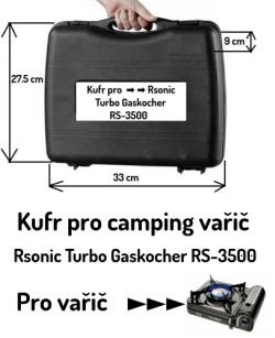Kufr na plynový vařič turbo RS-3500