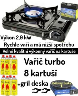 Plynový vařič turbo novinka