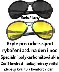 polykarbonátové brýle