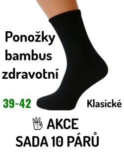 Akce bambus ponožky