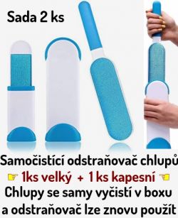 Samočistící odstraňovač chlupů akce