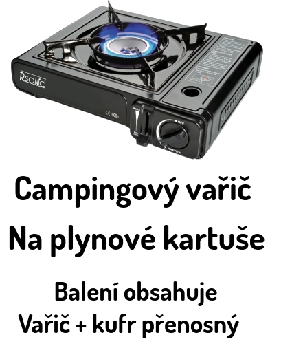 Plynové vařiče kempingové na kartuše